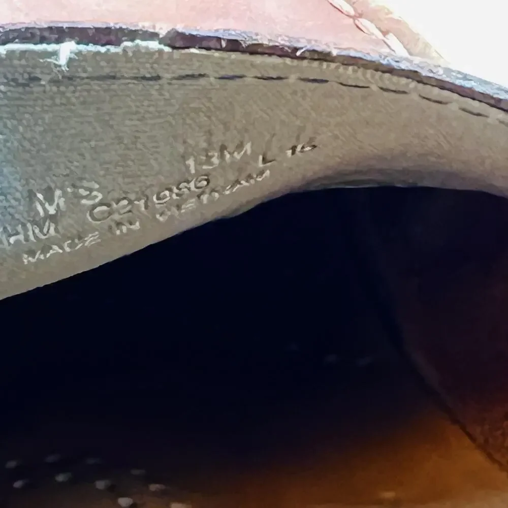 Cole Haan Shoes Mens 13 Brown Leather Penny Loafers Casual Sneakers Comfort